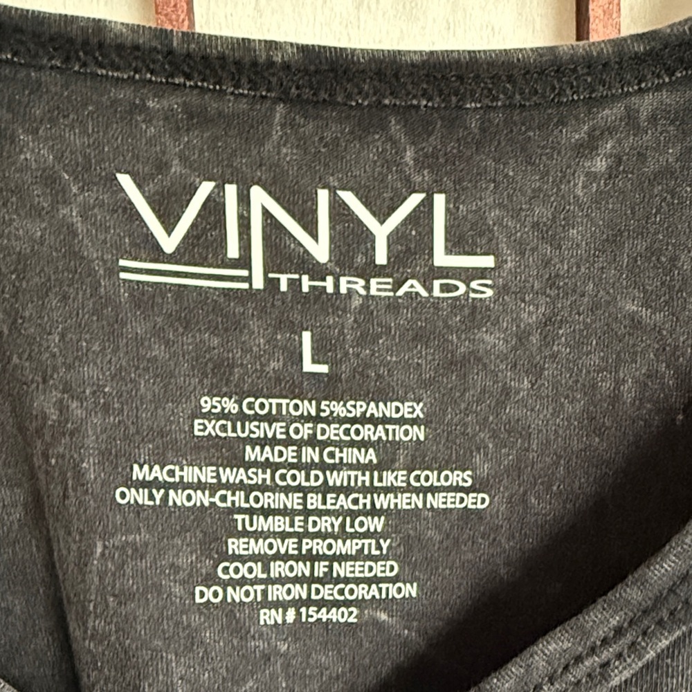 Vinyl Threads Mini Dress Size L - Picture 2 of 10